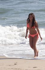 LOUISA LYTTON and CAROLINE PEARCE in Bikinis on the Beach in Santa Monica 04/28/2016