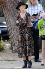 LUCY HALE Out and About in Los Angeles 03/27/2016