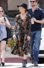 LUCY HALE Out and About in Los Angeles 03/27/2016