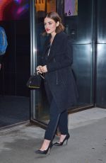 LUCY HALE Out in New York 04/07/2016