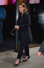 LUCY HALE Out in New York 04/07/2016