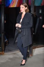 LUCY HALE Out in New York 04/07/2016