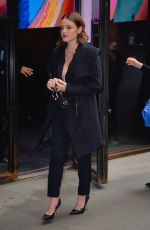 LUCY HALE Out in New York 04/07/2016