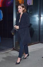 LUCY HALE Out in New York 04/07/2016