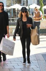 LUCY HALE Out Shopping at Grove in Los Angeles 04/01/2016