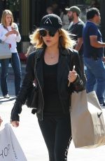 LUCY HALE Out Shopping at Grove in Los Angeles 04/01/2016