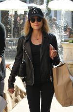 LUCY HALE Out Shopping at Grove in Los Angeles 04/01/2016