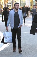 LUCY HALE Out Shopping at The Grove in Los Angeles 03/31/2016