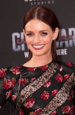 LYDIA HEARST at Captain America: Civil War Premiere in Los Angeles 04/12/2016