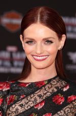 LYDIA HEARST at Captain America: Civil War Premiere in Los Angeles 04/12/2016