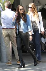 MADISON PETTIS Out and Abouit in Los Angeles 04/01/2016