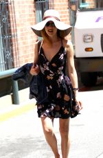 MAGGIE Q Leaves a Nail Salon in Beverly Hills 04/20/2016
