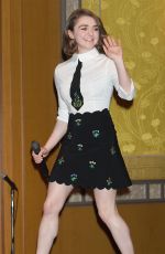 MAISIE WILLIAMS at Game of Thrones, Season 6 Press Cconference in Tokyo 04/19/2016