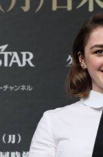 MAISIE WILLIAMS at Game of Thrones, Season 6 Press Cconference in Tokyo 04/19/2016