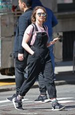 MAISIE WILLIAMS Out Shopping in New York 04/16/2016
