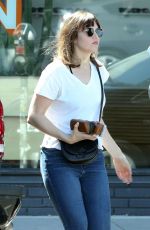 MANDY MOORE in Jeans Out in Hollywood 04/16/2016