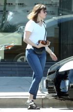 MANDY MOORE in Jeans Out in Hollywood 04/16/2016
