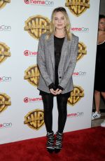 MARGOT ROBBIE at Warner Bros. Presentation at Cinemacon 2016 in Las Vegas 04/12/2016