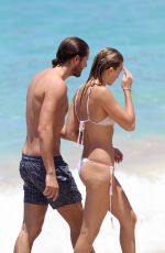 MARGOT ROBBIE in Bikini at a Beach in St. Barts 04/16/2016