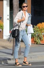 MARIA SHARAPOVA in Ripped Jeans Out in Manhattan 04/24/2016