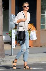 MARIA SHARAPOVA in Ripped Jeans Out in Manhattan 04/24/2016
