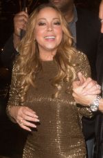 MARIAH CAREY Leaves Her Hotel in Paris 04/22/2016