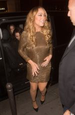 MARIAH CAREY Leaves Her Hotel in Paris 04/22/2016