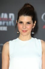 MARISA TOMEI at Captain America: Civil War Premiere in Los Angeles 04/12/2016