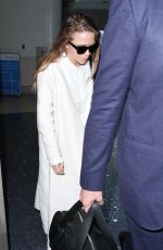 MARY KATE OLSEN at LAX Airport in Los Angeles 04/01/2016
