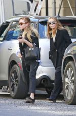 MARY-KAYE and ASHLEY OLSEN Out in New York 04/19/2016