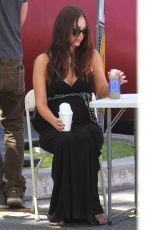 MEGAN FOX at Farmers Market in Studio City 04/17/2016
