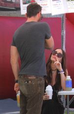 MEGAN FOX at Farmers Market in Studio City 04/17/2016