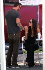MEGAN FOX at Farmers Market in Studio City 04/17/2016