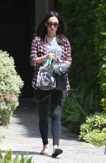 MEGAN FOX Leaves Andy Lecompte Salon in West Hollywood 04/29/2016