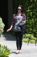 MEGAN FOX Leaves Andy Lecompte Salon in West Hollywood 04/29/2016