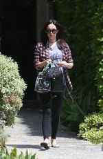 MEGAN FOX Leaves Andy Lecompte Salon in West Hollywood 04/29/2016