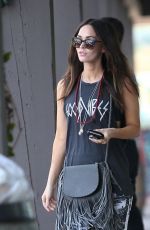 MEGAN FOX Out for Lunch at Sugar Fish Restaurant 03/02/2016