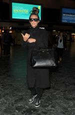 MEGAN MCKENNA at Euston Station in London 04/29/2016