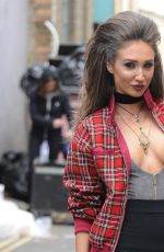 MEGAN MCKENNA on the Set of 