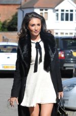 MEGAN MCKENNA Out and About in London 03/30/2016