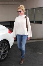 MELANIE GRIFFITH Leaves Ebaldi in Beverly Hills 03/31/2016