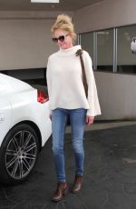 MELANIE GRIFFITH Leaves Ebaldi in Beverly Hills 03/31/2016
