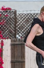 MELANIE GRIFFITH Leaves Yoga Class in Hollywood 03/20/2016