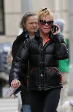 MELANIE GRIFFITH Out in New York 03/15/2016