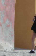 MICHELLE HUNZIKER at Beach in Varigotti 04/13/2016