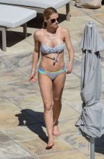 MICHELLE HUNZIKER in Bikini 04/02/2016