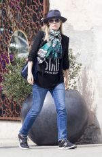 MICHELLE PFEIFFER Out and About in Santa Monica 03/21/2016