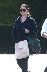 MICHELLE TRACHTENBERG Out and About in West Hollywood 04/27/2016