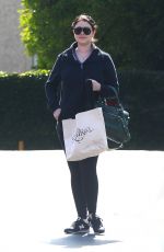 MICHELLE TRACHTENBERG Out and About in West Hollywood 04/27/2016