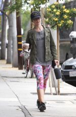 MIKA KELLY Leaves a Gym in Los Angeles 04/07/2016